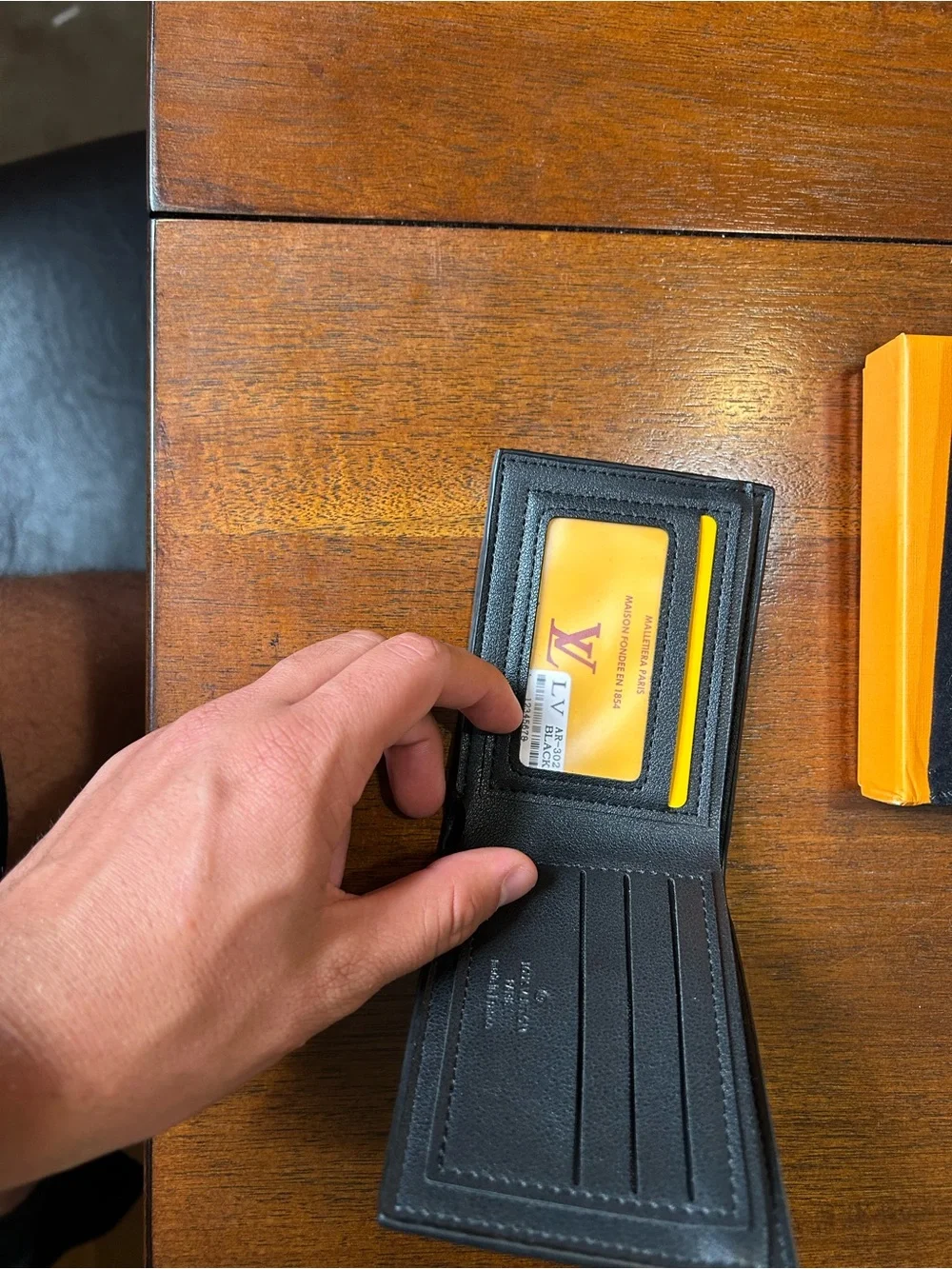 Louis Vuitton Black Wallet